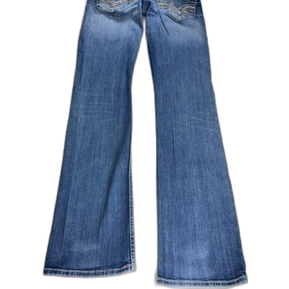 Y2K Ultra Low Rise Sweet Boot Big Star Jeans W/26R Blue 3033 LN - Picture 11 of 13